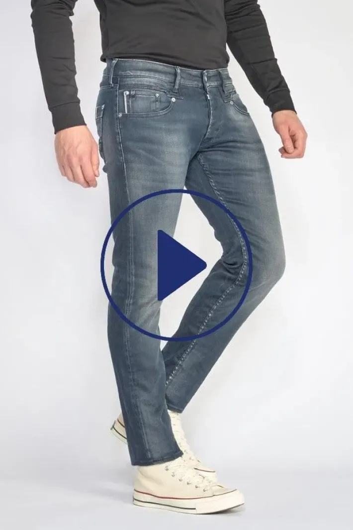 Le Temps des Cerises Bonillo 700/11 Adjusted Jeans Bleu-Noir N°3 Blue / Grey New