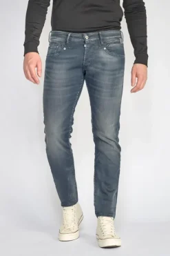 Le Temps des Cerises Bonillo 700/11 Adjusted Jeans Bleu-Noir N°3 Blue / Grey New