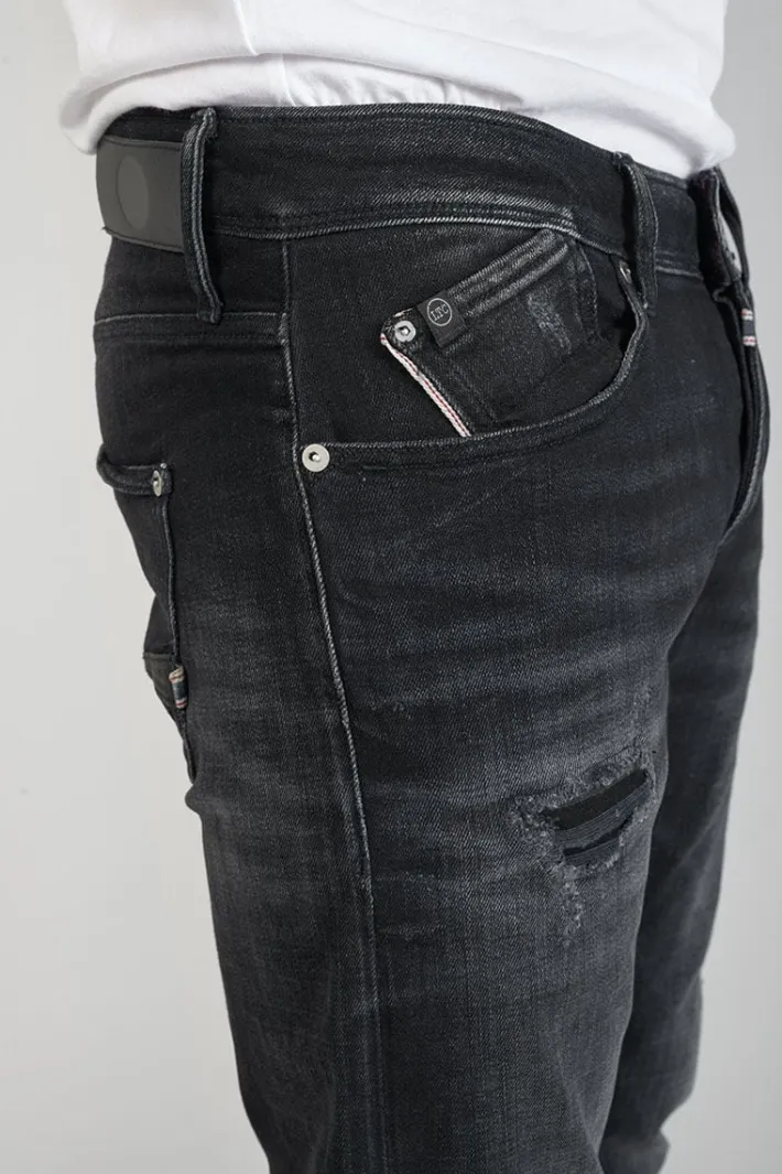 Le Temps des Cerises Cantini 700/11 Adjusted Jeans Destroy Noir N°1 Black / Black Shop