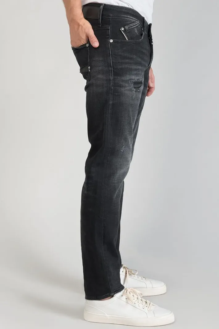 Le Temps des Cerises Cantini 700/11 Adjusted Jeans Destroy Noir N°1 Black / Black Shop
