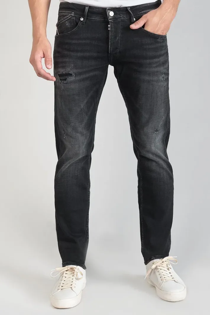 Le Temps des Cerises Cantini 700/11 Adjusted Jeans Destroy Noir N°1 Black / Black Shop