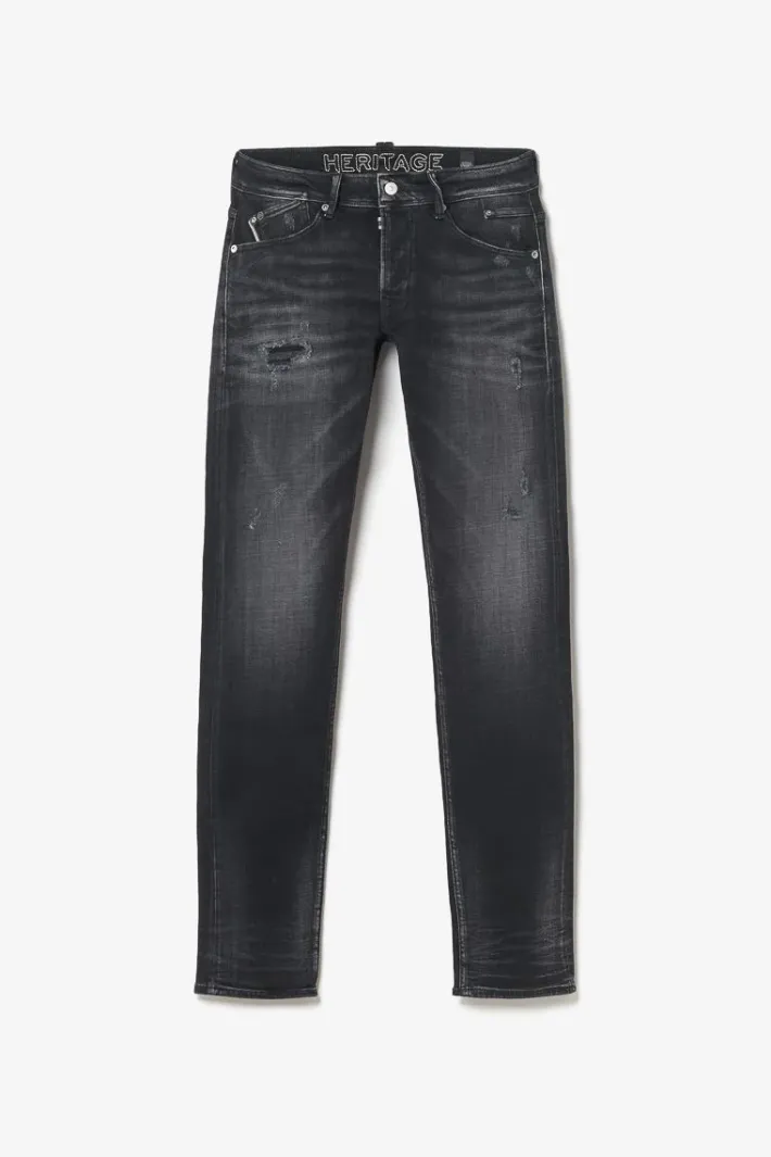 Le Temps des Cerises Cantini 700/11 Adjusted Jeans Destroy Noir N°1 Black / Black Shop