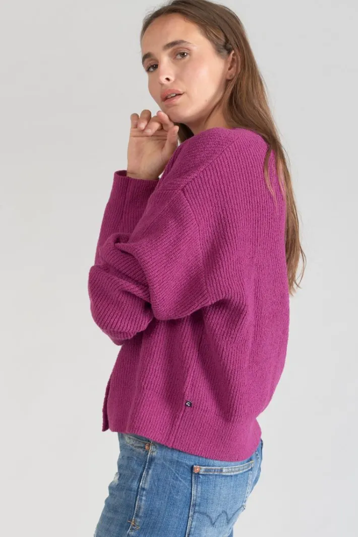 Le Temps des Cerises Cardigan Enel Violine Aster Shop