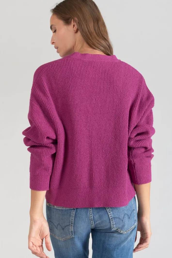 Le Temps des Cerises Cardigan Enel Violine Aster Shop