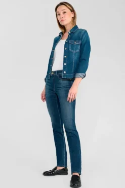 Le Temps des Cerises Casal Pulp Regular Taille Haute Jeans Bleu N°2 Blue Flash Sale