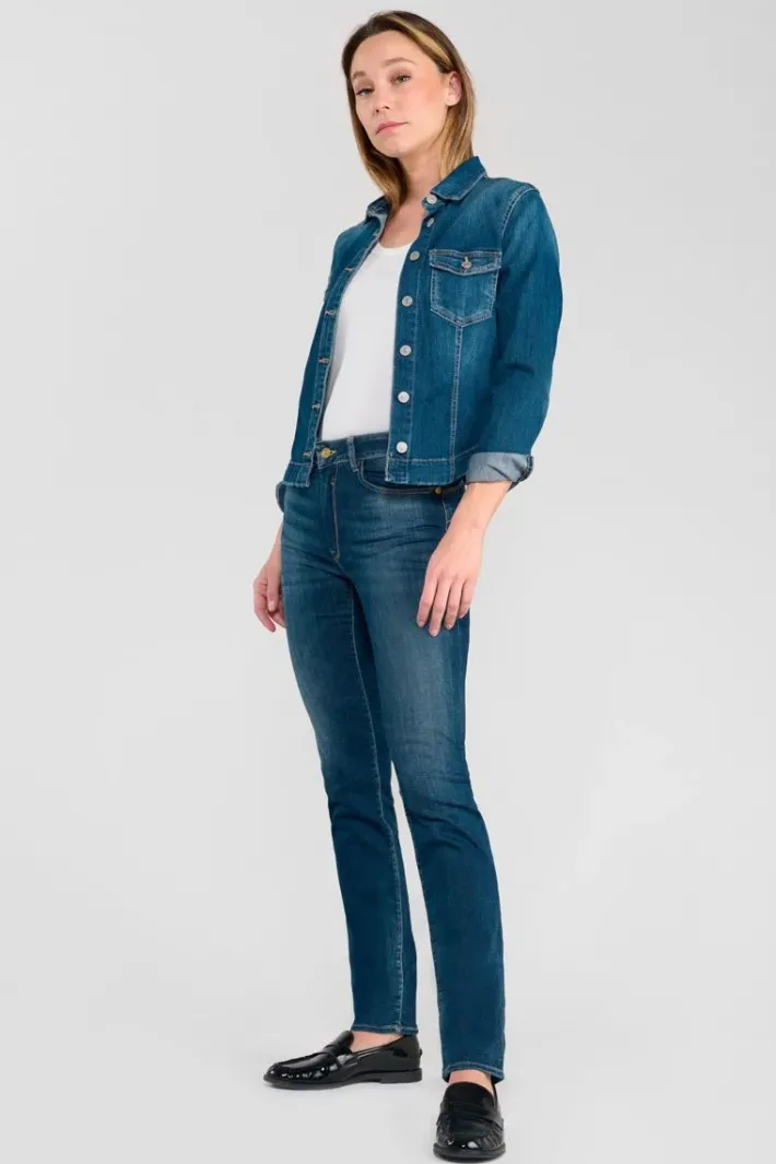 Le Temps des Cerises Casal Pulp Regular Taille Haute Jeans Bleu N°2 Blue Flash Sale