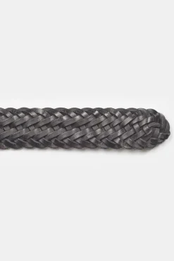 Le Temps des Cerises Ceinture Brazol En Cuir Noir Tresse Black Store