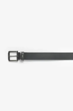 Le Temps des Cerises Ceinture Coral En Cuir Noir Black Fashion