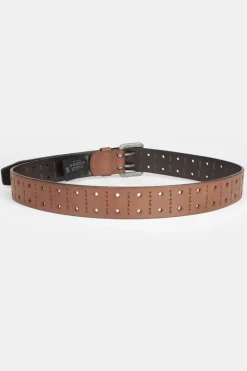 Le Temps des Cerises Ceinture Geles En Cuir Marron Brown Cheap