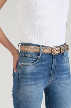 Le Temps des Cerises Ceinture Kebir Bronze Tressee Cooper Clearance