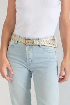 Le Temps des Cerises Ceinture Kebir Doree Tressee Light Gold Sale