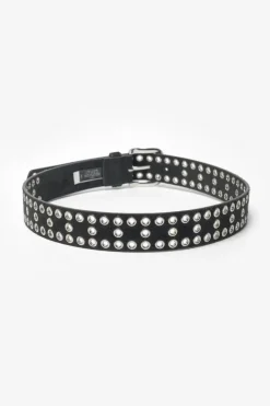 Le Temps des Cerises Ceinture Lucia En Cuir Velours Noir Black Online