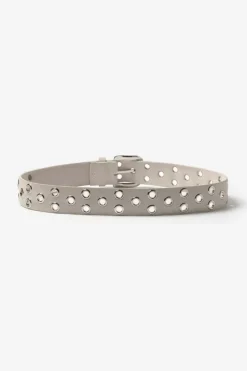 Le Temps des Cerises Ceinture Minog En Daim Creme Antic White Sale