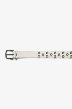 Le Temps des Cerises Ceinture Minog En Daim Creme Antic White Sale