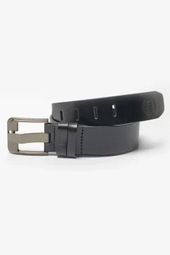 Le Temps des Cerises Ceinture Ostra En Cuir Noir Black Best