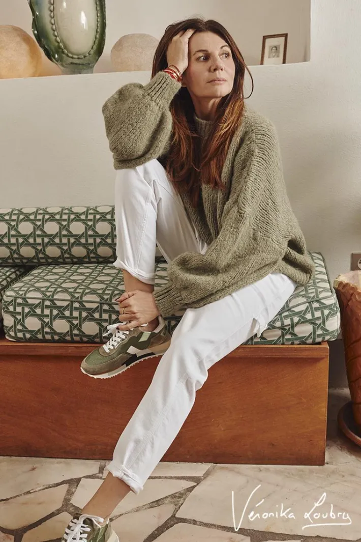 Le Temps des Cerises Charpentier Boyfit By Veronika Loubry Jeans Blanc White Shop