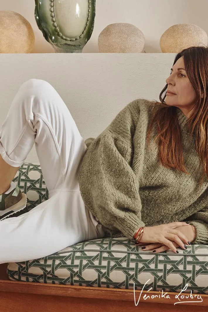 Le Temps des Cerises Charpentier Boyfit By Veronika Loubry Jeans Blanc White Shop