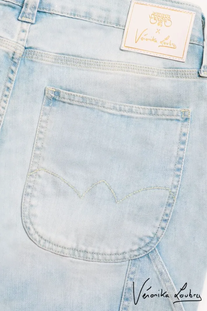 Le Temps des Cerises Charpentier Boyfit By Veronika Loubry Jeans Bleu N°5 Blue Online