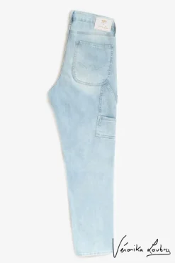 Le Temps des Cerises Charpentier Boyfit By Veronika Loubry Jeans Bleu N°5 Blue Online