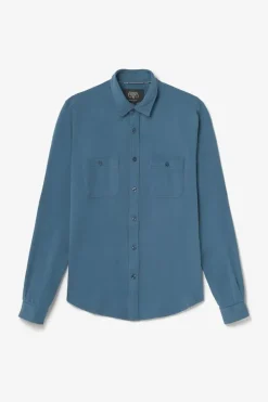 Le Temps des Cerises Chemise Adol Bleu Petrole Peacoat New