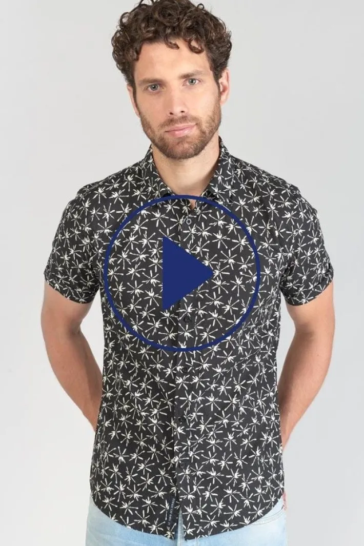 Le Temps des Cerises Chemise Belis Noire Et Blanche Black Fashion