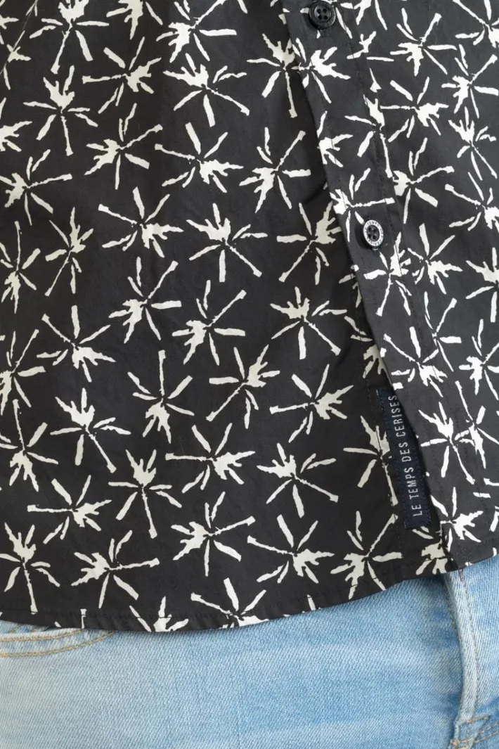Le Temps des Cerises Chemise Belis Noire Et Blanche Black Fashion