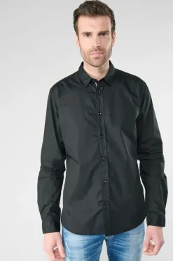 Le Temps des Cerises Chemise Dorus Noire Black New