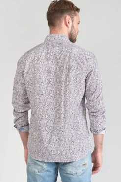 Le Temps des Cerises Chemise Flam A Motif Fleuri Rose Pink Best