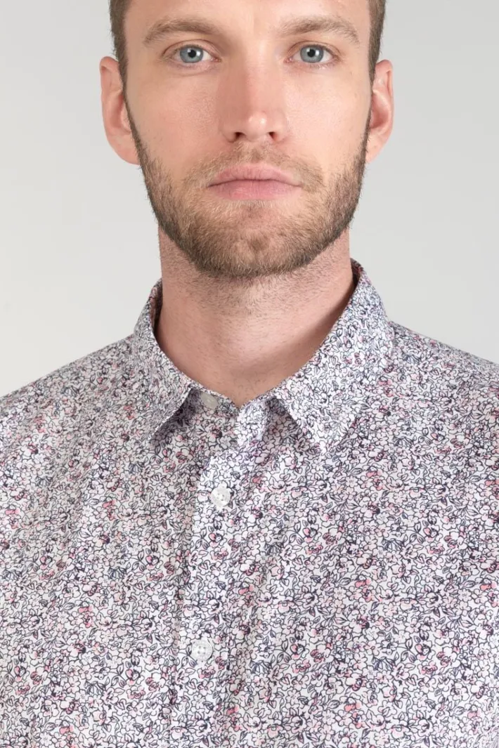 Le Temps des Cerises Chemise Flam A Motif Fleuri Rose Pink Best