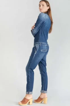 Le Temps des Cerises Combinaison En Jeans Sena Bleue Blue New