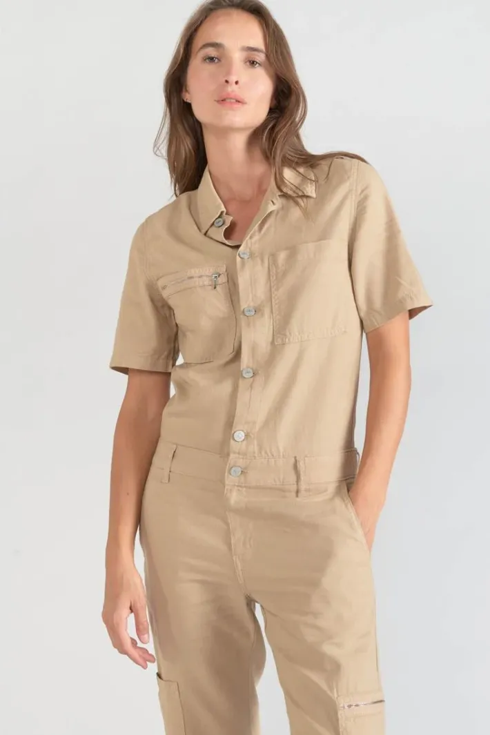 Le Temps des Cerises Combinaison Pantalon Luminy Beige Sable Desert Sale