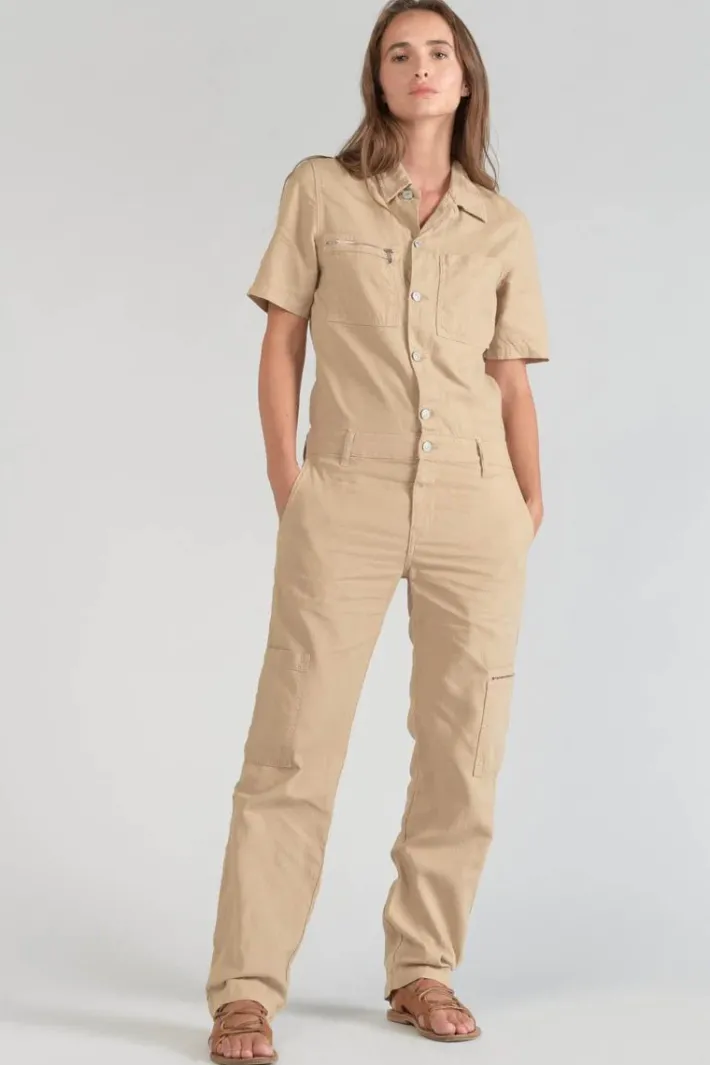 Le Temps des Cerises Combinaison Pantalon Luminy Beige Sable Desert Sale