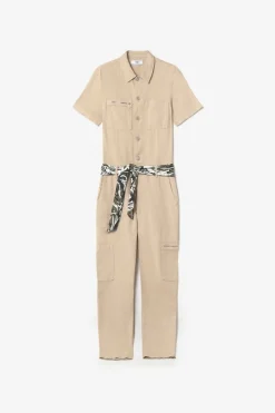 Le Temps des Cerises Combinaison Pantalon Luminy Beige Sable Desert Sale