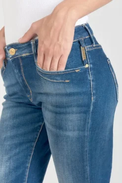 Le Temps des Cerises Corsaire Vallon En Jeans Bleu Delave Blue Shop