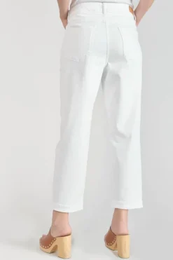 Le Temps des Cerises Cosy Boyfit 7/8Eme Jeans Blanc White New