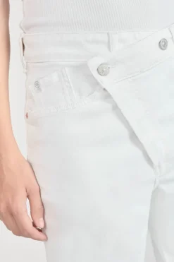 Le Temps des Cerises Cosy Boyfit 7/8Eme Jeans Blanc White New