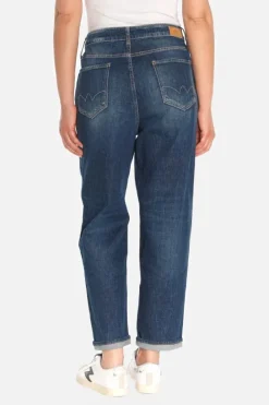 Le Temps des Cerises Cosy Boyfit 7/8Eme Jeans Bleu N°2 Blue Clearance