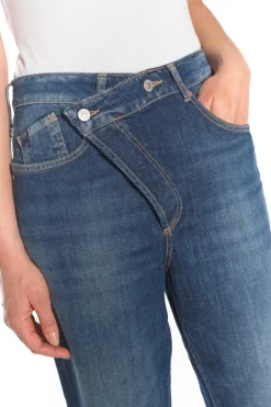 Le Temps des Cerises Cosy Boyfit 7/8Eme Jeans Bleu N°2 Blue Clearance