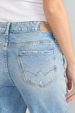 Le Temps des Cerises Cosy Boyfit 7/8Eme Jeans Destroy Bleu N°5 Blue Sale