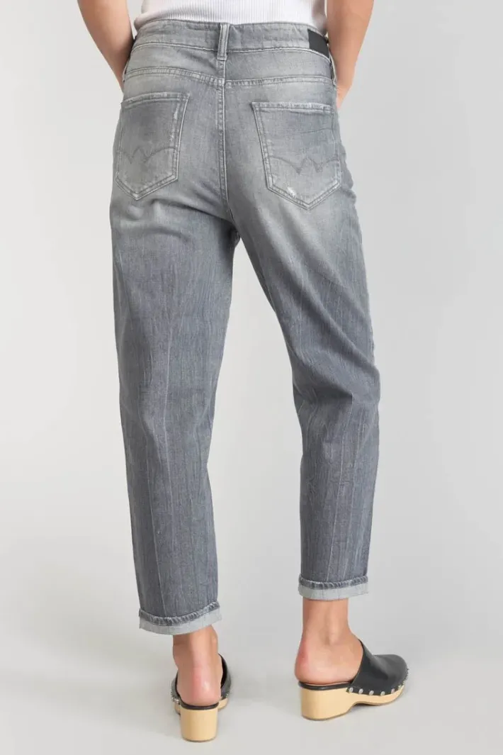 Le Temps des Cerises Cosy Boyfit 7/8Eme Jeans Destroy Gris N°3 Grey Outlet
