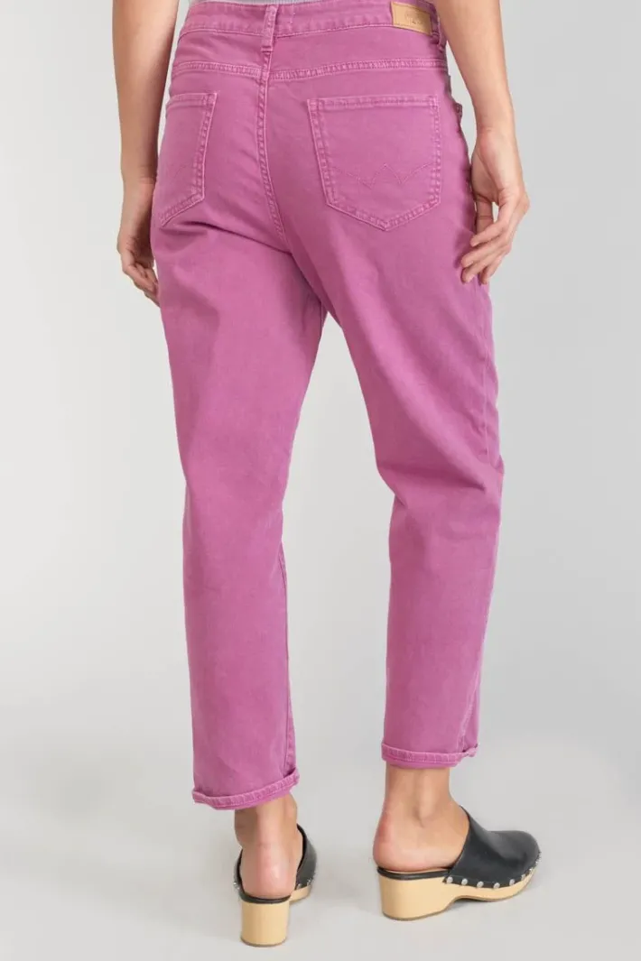 Le Temps des Cerises Cosy Boyfit 7/8Eme Jeans Violet Rose Purple Hot