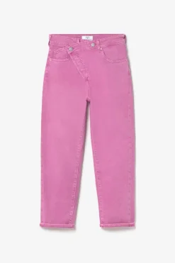 Le Temps des Cerises Cosy Boyfit 7/8Eme Jeans Violet Rose Purple Hot