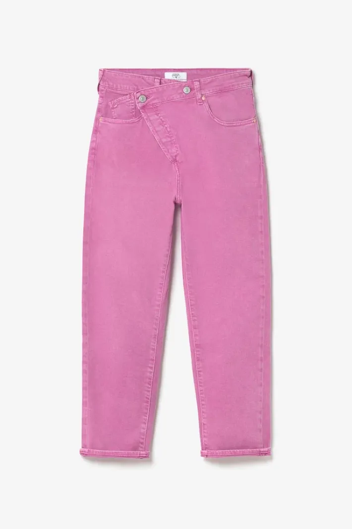 Le Temps des Cerises Cosy Boyfit 7/8Eme Jeans Violet Rose Purple Hot