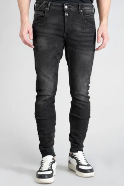 Le Temps des Cerises Cravan 900/3 Tapered Arque Jeans Noir N°1 Black / Black Discount