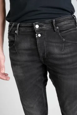 Le Temps des Cerises Cravan 900/3 Tapered Arque Jeans Noir N°1 Black / Black Discount