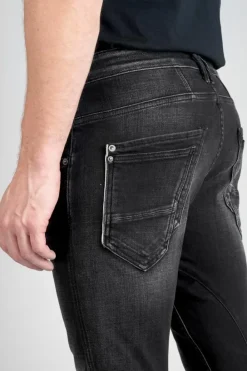 Le Temps des Cerises Cravan 900/3 Tapered Arque Jeans Noir N°1 Black / Black Discount