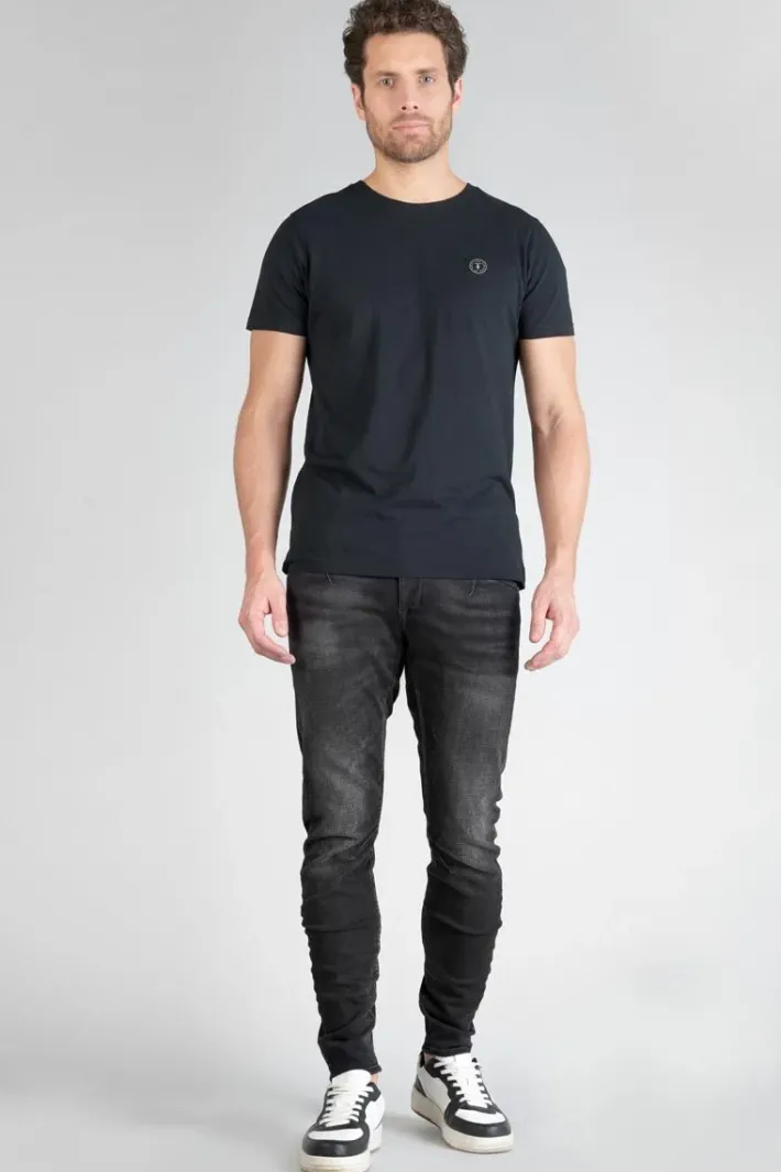 Le Temps des Cerises Cravan 900/3 Tapered Arque Jeans Noir N°1 Black / Black Discount
