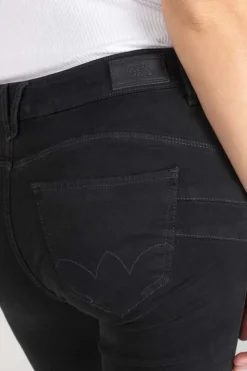 Le Temps des Cerises Dado Pulp Slim Taille Haute 7/8Eme Jeans Noir N°0 Black / Black Sale