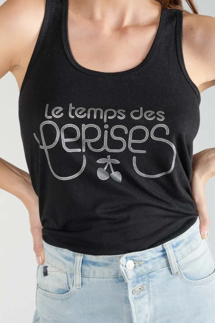 Le Temps des Cerises Debardeur Debtrame Anthracite Onyx Best Sale