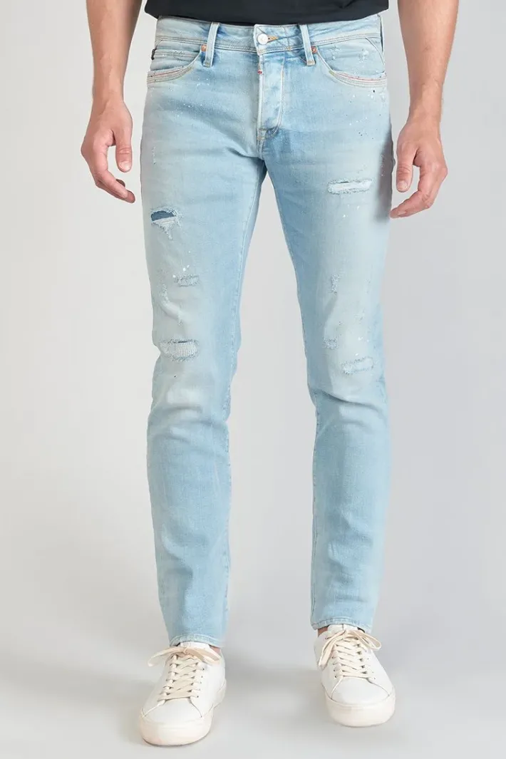 Le Temps des Cerises Delphes 700/11 Adjusted Jeans Destroy Bleu N°5 Blue Store